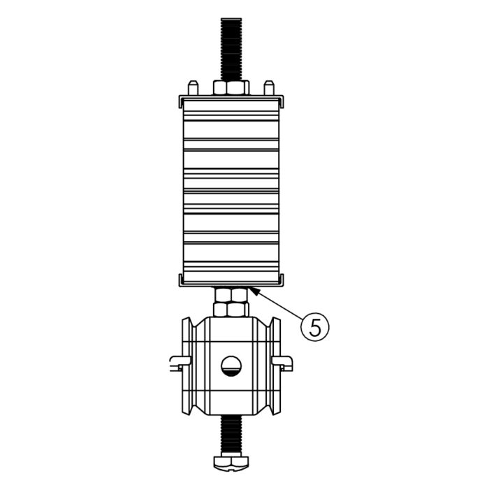 LCC 4×7/8” кріплення для фідера 7/8″
