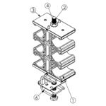 LCC 6×1/2” Кріплення для фідера 1/2″