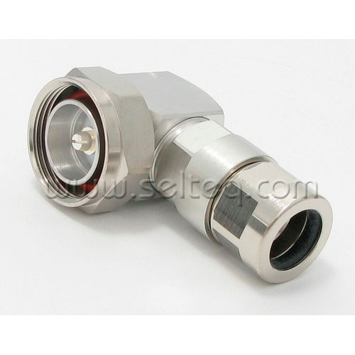 Angle connector 7/16 (male) for 1/2″