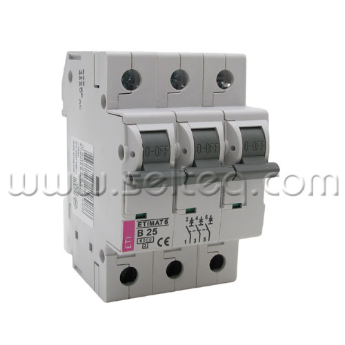 Automatic switch ETIMAT 6 3p B 25A