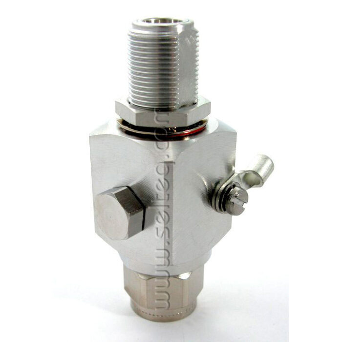 Gas-filled surge arrester 230V, N type with a clamping nut