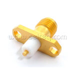 Flange connector SMA (female)