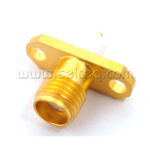 Flange connector SMA (female)