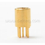 MCX (female) for board mounting J01271A0141
