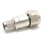 Connector F (male) for cable G27 (1.0/4.6)