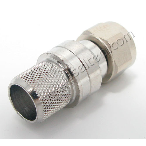 Connector F (male) for cable G31 (RG11-A/U)