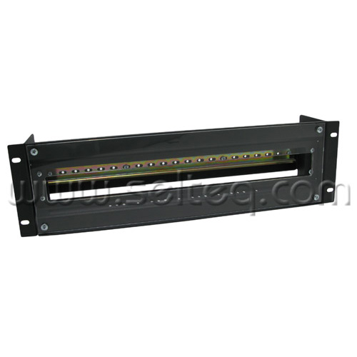 Power supply panel for 19" cabinets