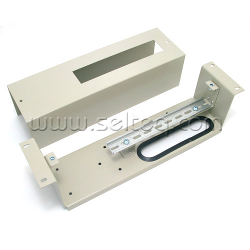 Enclosure for electrical automation 3U for 19" cabinets