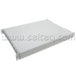 19" shelf with a depth of 340 mm