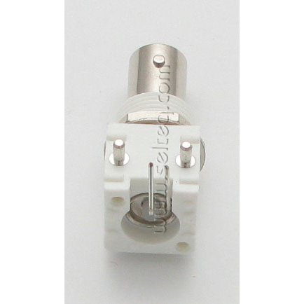 BNC connector angled 50 Ohm
