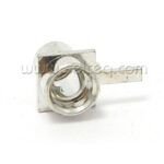 Angled cable end for RG-316 cable