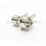 Angled cable end for RG-316 cable