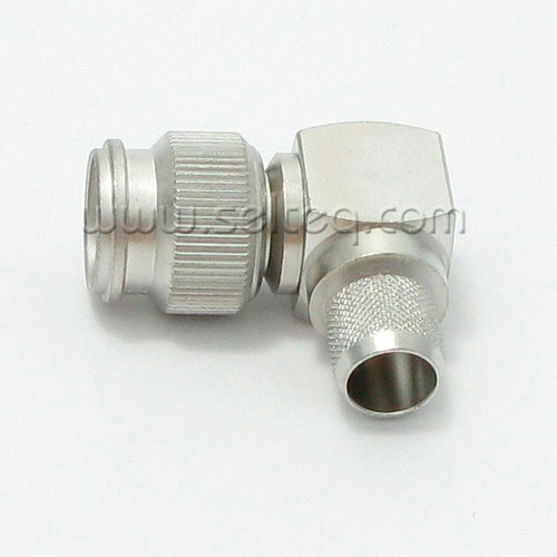 Angled TNC connector (male) for cable G42 (2.7/7.1)