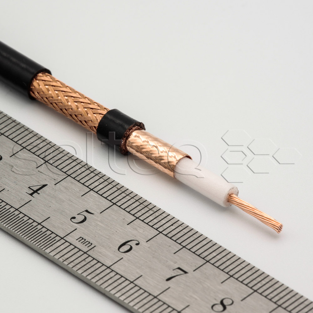 SLL-240-SF Super flexible low loss coaxial cable Ø5mm, 500m drum