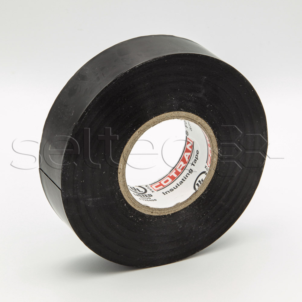 KS63 PVC insulating tape for external use, black