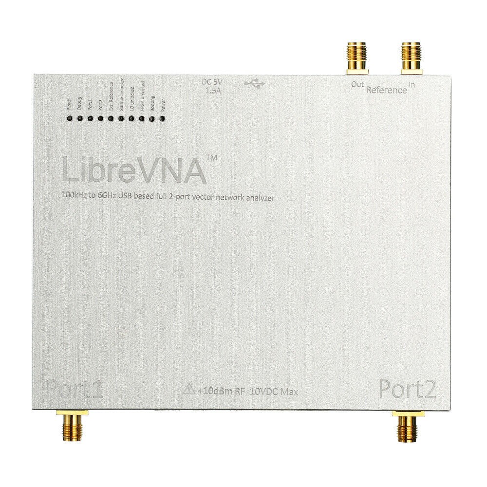 LibreVNA Vector circuit analyzer 100 kHz - 6 GHz