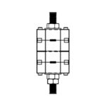 USO 2×7/8” Кріплення для фідера 7/8″
