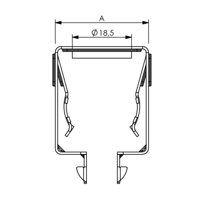 SIC 4 cable gland for feeder 1.5/8”