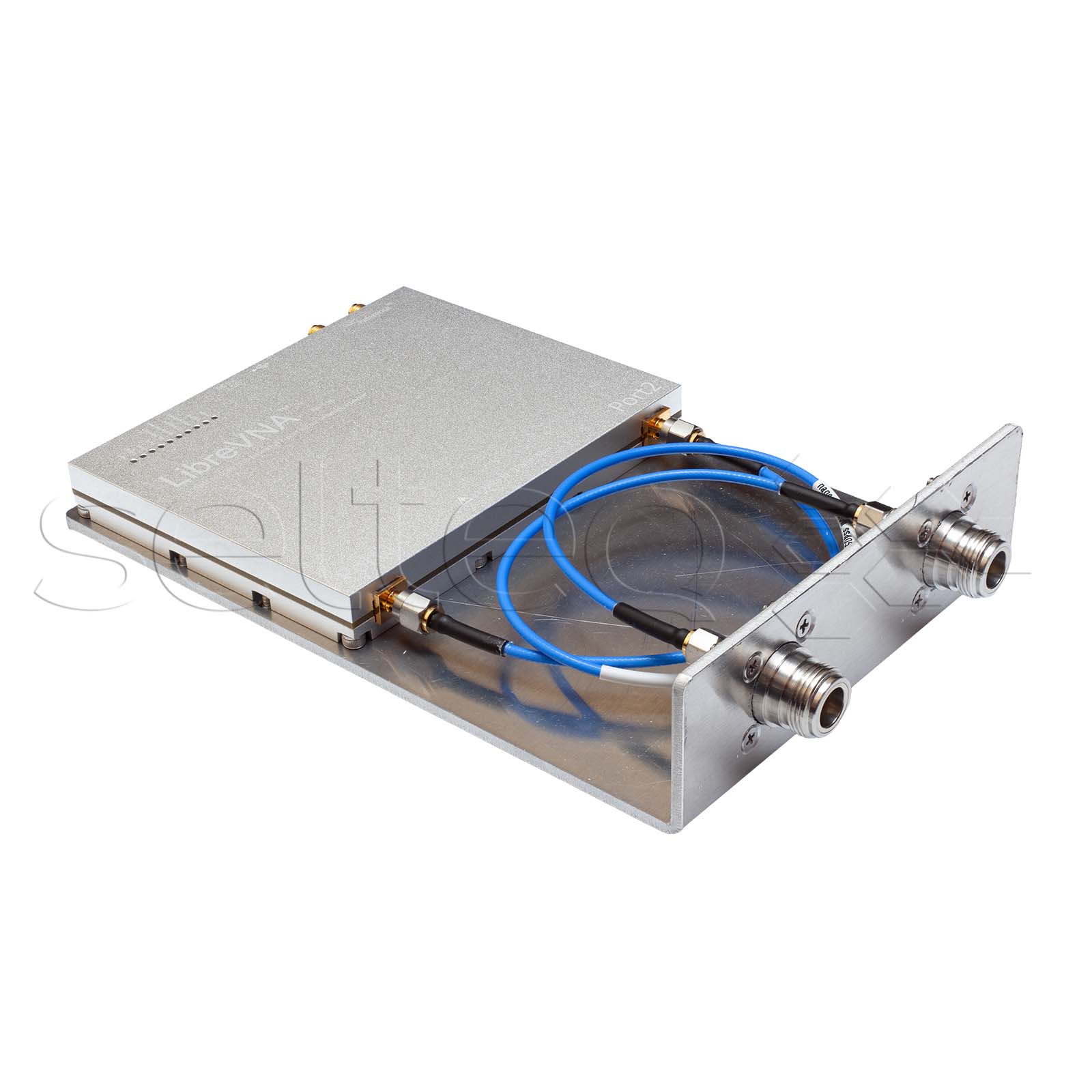 Шасі для LibreVNA з розʼємами N гніздо